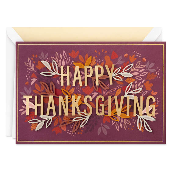 All the Best Thanksgiving Card